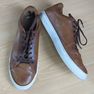 Thursday Premier Low Top Sneaker Leather Shoes Size 12 Brown